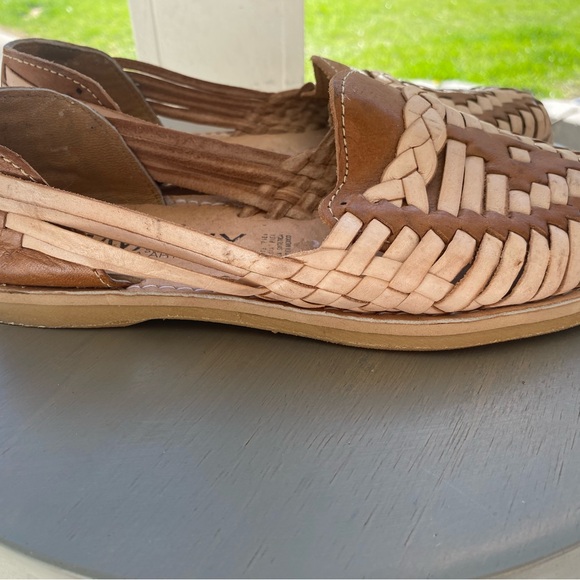 Authentic Leather Huarache Sandals - Picture 4 of 5